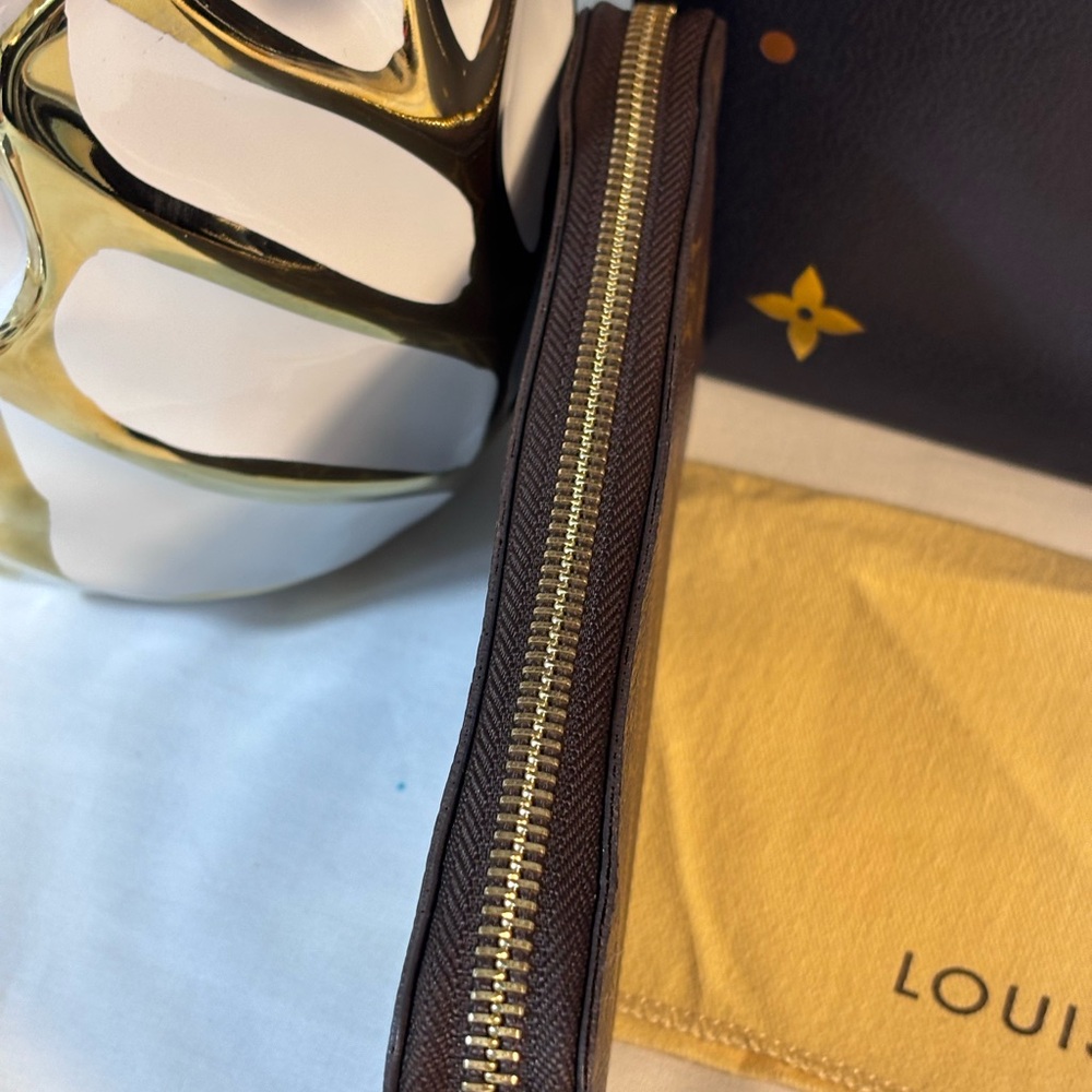 Louis Vuitton Clemence Wallet Monogram Orange - Picture 13 of 13